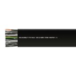 HELU PVC 27002-500 plochý kabel 5 G 1.5 mm², 500 m, černá
