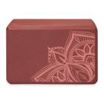 Kostka na jógu Gaiam Intense Rust Sundial Point 65748 N/A