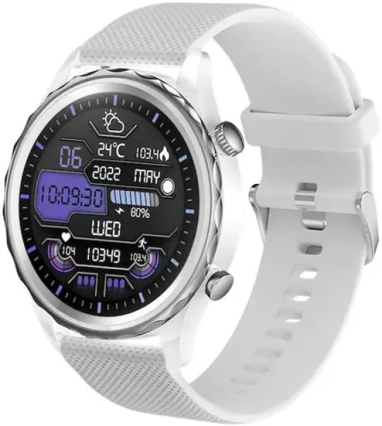 CARNEO Queen HR+ BT call stříbrná / Chytré hodinky / 1.43" / IP67 / AMOLED / BT (8588009299059)