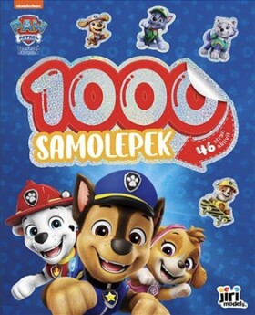 1000 samolepek s aktivitami Tlapková patrola