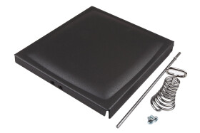 Nerezová dvířka pro saunová kamna na dřevo CWX010L