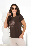 ARIN BLOUSE Čokoláda 36