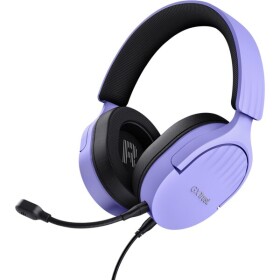 Trust Gaming GXT 489P Fayzo fialová / Herní sluchátka / mikrofon / 3.5mm jack (25301)