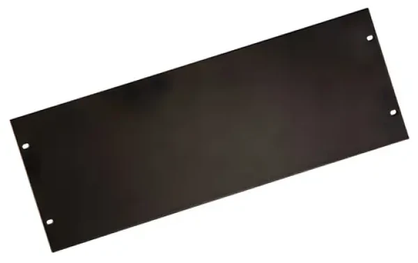 XtendLan 4U černá / Záslepka / 19" / Kov (ZASLEPKA-4U-Black)