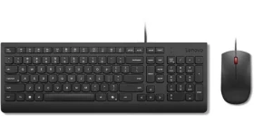 Lenovo Essential Wired Combo černá / Set klávesnice a myši / USB-A / CZ (4X31R64408)