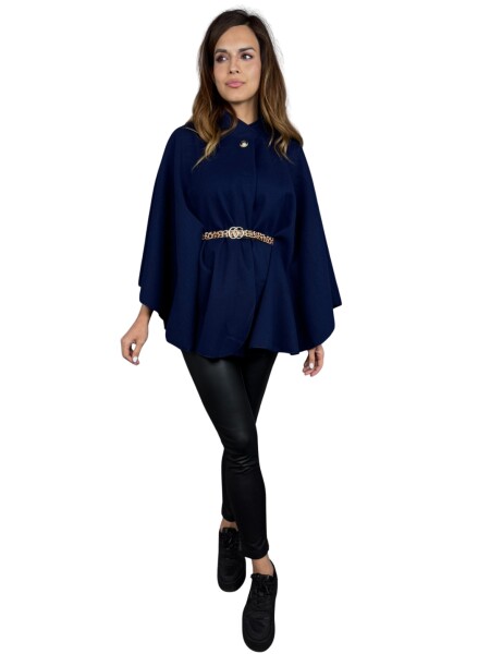 HOSH Pončo Evelora Velikost: UNI, Barva: Tmavě modrá