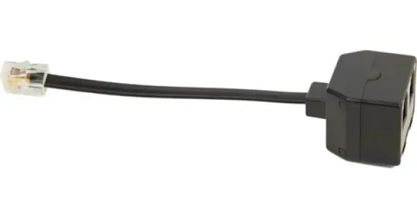 Jabra Y rozbočovací kabel 2x Jack černá / Kabel / paralelní zapojení / 1 ks (1600-289)