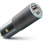 Adapter CL 3mk Hyper Car 100W, 1x USB + 1x USB-C (PD)