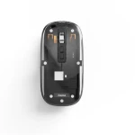 Hama WM-600 transparentní / bezdrátová optická Multi Device myš / plochá / tichá (173094)