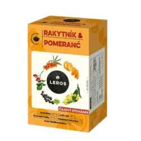 LEROS Čajový dýchánek rakytník & pomeranč 20x2 g