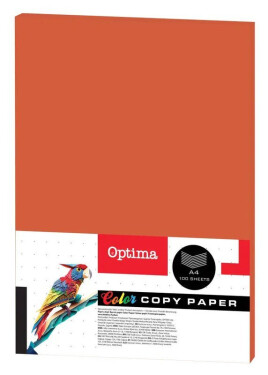 OPTIMA Xero papír A4 100 listů šafránový