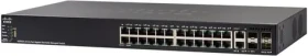 Cisco SG550X-24 / Gigabit Switch / 24x RJ-45 / 2x SFP+ / 2x Combo SFP+ / QoS / VLAN (SG550X-24-K9-EU)