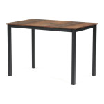 Jídelní stůl 110x70x75cm, mdf, old wood, GDT-202 OLW2