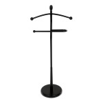 Němý sluha, výška 120 cm, masiv kaučukovník, černý, nos. 5 kg