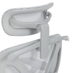 Kancelářská židle, synchronní mechanismus, šedá síťovina, KA-B2363 GREY