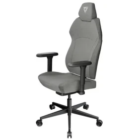 ThunderX3 SOLO 360 - Loft Air světle šedá / herní židle / ergonomická / pojezdová kolečka / nosnost 125 kg (TEGC-2080104.41)