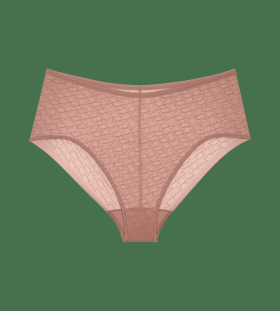 Dámské kalhotky Triumph Signature Sheer Maxi EX - TOASTED ALMOND - mandlové 6901 - TRIUMPH BROWN 38