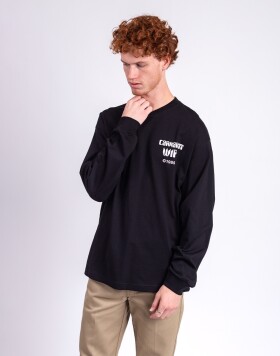 Tričko Carhartt WIP L/S Better Dreams T-Shirt Black