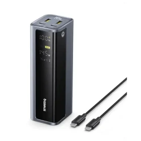 Baseus EnerGeek GP12 černá / Powerbanka / 20800mAh / 145W / 4 porty (P10082109813-00)