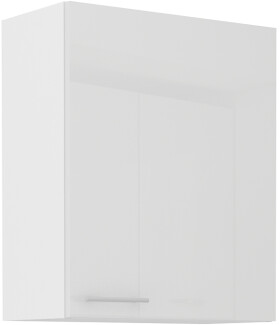 Horní skříňka Lara 60 G-72 1F Barva korpusu: Bílá, Barva dvířek: Bílý lesk