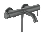 HANSGROHE - Tecturis S Vanová baterie, kartáčovaný černý chrom 73422340
