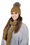 Kamea Hat&Scarf K.22.261.48 Hořčice OS