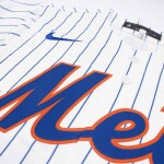 Nike Pánský dres New York Mets MLB Juan Soto #22 Limited Home Pinstripe Velikost: M