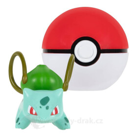 Pokémon Clip and Go Poké Ball - figurka Bulbasaur