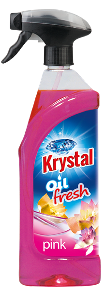 KRYSTAL osvěžovač olejový růžový 750 ml/18