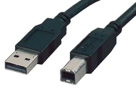 OEM USB kabel USB-A - USB-B černá / Propojovací kabel / USB 2.0 / 3 m (11.02.8830)