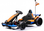 Mamido Dětská elektrická motokára McLaren Drift oranžová