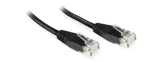 MicroConnect CAT6 U/UTP 0.25m černá / PVC (B-UTP60025S-B)