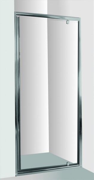 HOPA - Sprchové dveře do niky SMART - ALARO - BARVA rámu - Chrom/Leštěný hliník (ALU), Rozměr A - 90 cm, Směr zavírání - Univerzální Levé / Pravé, Výplň - Grape bezpečnostní sklo - 6 mm OLBALA90CGBV