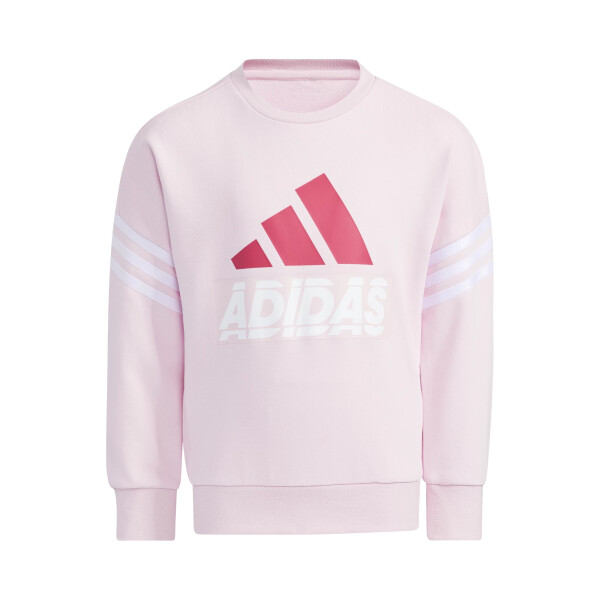 Dětská mikina adidas Graphic Crew Neck Clear Pink