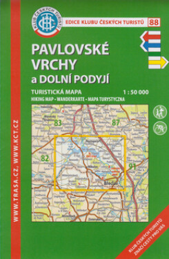 KČT 88 Pavlovské vrchy Dolní Podyjí