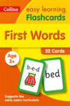 Collins Easy Learning - Flashcards - First Words Ages 3-5 - Collins Easy Learning