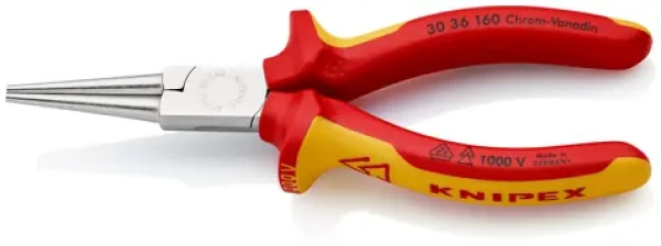 KNIPEX 3036160 kleště kulaté dlouhé izolované 1000V VDE 160mm