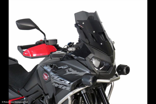 Honda Crf 1100L Africa Twin 24-26 Adventure Sports plexi štít Powerbronze 385 mm - lehce kouřová