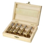 EXTOL CRAFT 44016 Sukovníky do dřeva, TiN, sada 5ks, průměr 15 - 35mm