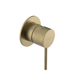 SAPHO - ULTRASAN podomítková sprchová baterie, 1 výstup, zlato mat UT041VG