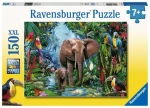 Ravensburger 129010 Safari zvířata 150 dílků