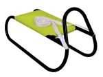RULYT Kovové saně 62 cm světle zeleno-černé / nosnost: 30 kg