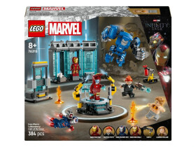 LEGO® | Marvel 76315 Iron Man a jeho laboratoř: Síň brnění