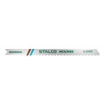 Listy pilové do přímočarých pil - univerzál U, 3,0 x 74 mm, STALCO