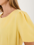 Dámské šaty MI SK A2328.91 žluté - New Collection one size