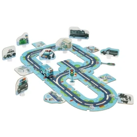 KIK policejní autodráha puzzle