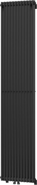 MEXEN - Kansas otopný žebřík/radiátor 1800 x 420 mm, 1441 W, černý W204-1800-420-00-70
