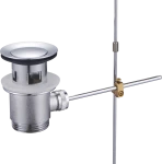 JB Sanitary Umyvadlová výpusť 5/4" s přepadem VK06