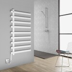 SAPHO - ELCOR elektrický sušák ručníků 480x920x50 128 W, bílá mat EB450