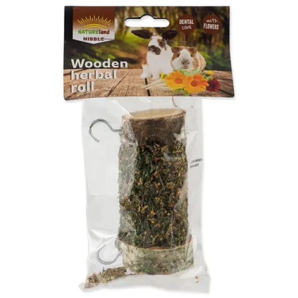 Nature Land Pochoutka Nibble válec s bylinkami 120g (905-35041)